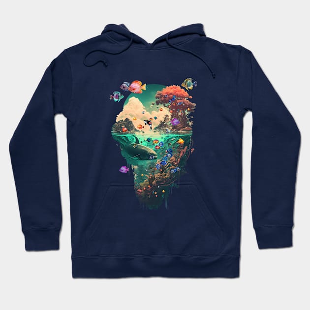 Tropical Life Hoodie by DavidLoblaw